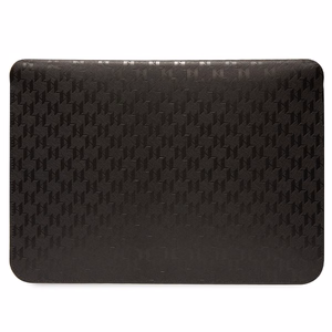 Karl Lagerfeld Saffiano Monograma Ikonik dėklas 16" nešiojamam kompiuteriui - juodas
