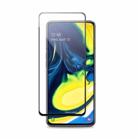 Crong 7D Nano lankstus Glass – Full Coverage Hybrid ekrano apsauga 9H Samsung Galaxy A80 / A90