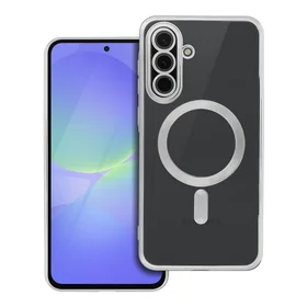 ELECTRO MAG COVER dėklas telefonui suderinamas su Magnetiniu MagSafe SAMSUNG A36 sidabrinė