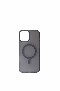 JM MAGSAFE SILK FROST I dėklas iPhone 16 juodas