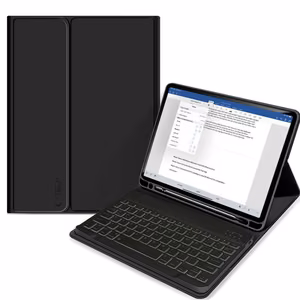 Tech-Protect SC Pen + Keyboard dėklas su klaviatūra iPad 10.9" 2022 - juodas