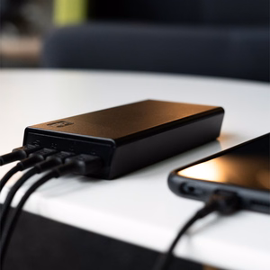 Green Cell GC PowerPlay 20S išorinė baterija, 20 000 mAh, 22,5 W, PD, USB-C, greitasis įkrovimas, Panther Black