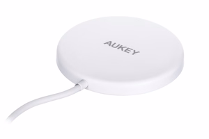 AUEKY Aircore Magnetic LC-A1 Belaidis magnetinis įkroviklis QI USB-C 15W Balta