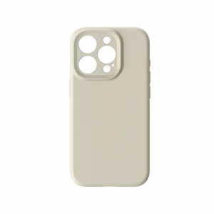 Чехол iPhone 15 PRO Forcell F-Protect Rubber Premium совместимый с MagSafe античный белый