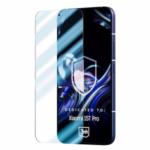 3mk FlexibleGlass hibridinis stiklas Xiaomi 15T Pro 5G telefonui