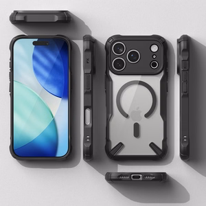 Ringke Fusion X Magnetinis dėklas telefonui iPhone 17 Pro Max - juodas