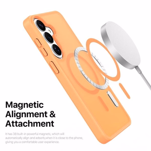 Чехол Dux Ducis Yind MagSafe для Samsung S947 S26 Plus оранжевый
