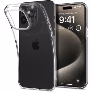 Spigen Liquid Crystal чехол для iPhone 15 Pro Max - прозрачный