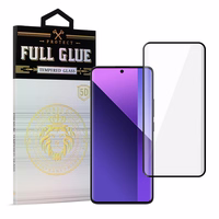 LCD apsauginis stikliukas Hard Full Glue 5D Xiaomi Redmi Note 13 Pro Plus 5G juodas