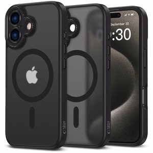 Tech-Protect MagCam Magnetinis iPhone 16 dėklas - pusiau permatomas