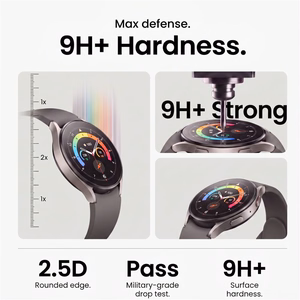 Tech-Protect Easy Set+ 2-Pack Tempered Glass for Samsung Galaxy Watch Ultra 40mm