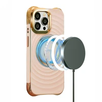 Circle Glam Magnetinis dėklas telefonui iPhone 14 Pro 6,1" rožinis