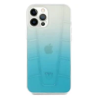 Mercedes Transparent Line dėklas telefonui iPhone 12 Pro Max - mėlynas