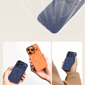 Benks Magnetic Lucid Armor Dėklas (C069) Iphone 17 Pro mėlynas (Camera Control Button)