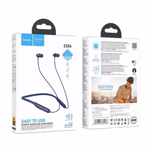 HOCO belaidės ausinės Bluetooth ES64 tamsiai mėlynos
