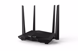 Tenda AC10 belaidis maršrutizatorius Gigabitinis eternetas Dviguba juosta (2,4 GHz / 5 GHz) Juoda