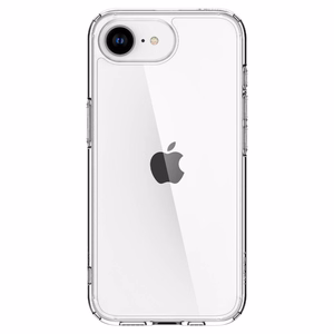 Spigen Ultra Hybrid iPhone 16e dėklas - skaidrus