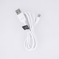 "Maxlife" kabelis USB - USB-C 1,0 m 3A baltas