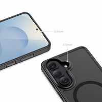 Tech-Protect MagRack MagSafe Dėklas for Samsung Galaxy S26 - Matinis juodas