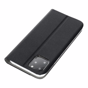 SENSITIVE Knygos dėklas SAMSUNG A57 5G, juodos spalvos