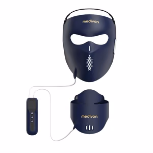 Medivon Lumi 3D Pro LED light therapy mask for face, neck and décolletage