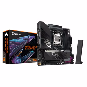 Gigabyte B850M AORUS Elite WiFi6E Micro ATX Mainboard AM5 DDR5 4 slots 2xM.2 B850MAELTWF6E1.1