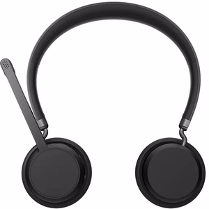 Lenovo 4XD1Q30302 belaidės ausinės su mikrofonu, su lankeliu, skambučiams/muzikai, Bluetooth, juodos