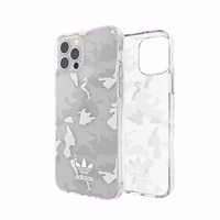 Adidas OR SnapCase Camo iPhone 12/12 Pro skaidrus/baltas 43705