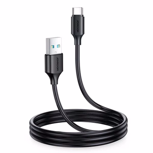 USB laidas Joyroom S-UC027A9, juodas, Type-C, 100 cm (iki 3A)