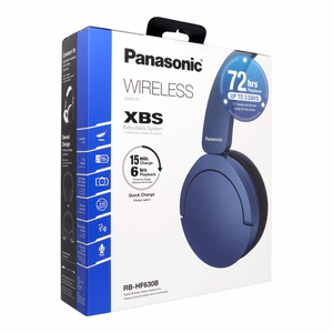 Mėlynos belaidės ausinės PANASONIC RB-HF630BE-A su ENC
