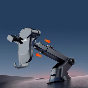 Automobilio telefono laikiklis Dudao F5Pro prietaisų skydeliui - juodas