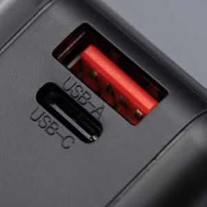 FORCELL F-ENERGY daugiafunkcinis įkroviklis 45W 6in1 su USB A ir USB C lizdais, išorinė baterija 15000mAh ir belaidis įkrovimas 15W