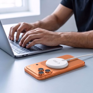 „Tech-Protect A54 MagSafe Qi2.2“ 25 W belaidis įkroviklis – baltas