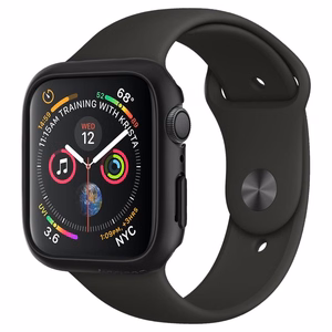 Spigen Thin Fit dėklas Apple Watch 4/5/6/SE (44mm) - juodas