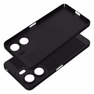 BREEZY dėklas telefonui (m) XIAOMI Redmi 13C / POCO C65 - juodas