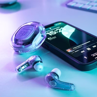 Acefast T8 TWS Bluetooth belaidės ausinės - juodos