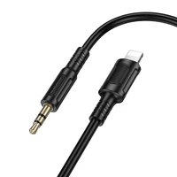 Borofone Cable AUX BL25 Nice - Lightning to jack 3,5mm - 1 metre black