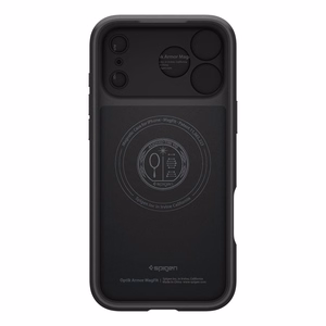 Spigen Optik Armor Magnetinis dėklas telefonui iPhone 17 Pro Max - juodas