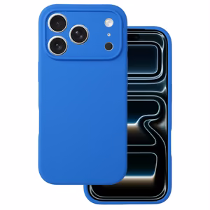 Silikoninis Lite dėklas telefonui Iphone 17 Pro Max mėlynas