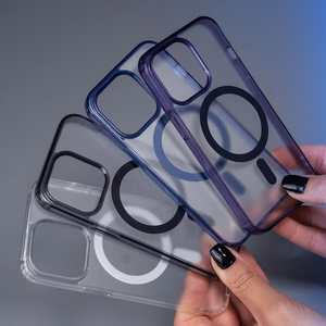3mk Frosty MagCase синий Чехол для Apple iPhone 15 Pro Max - синий
