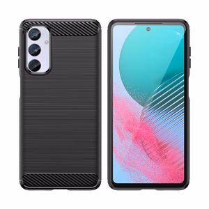 Lankstus anglies rašto dėklas Samsung Galaxy M54 Carbon Case - juodas