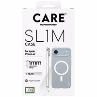 CARE by PanzerGlass SL1M MagSafe deklas iPhone Air - skaidrus