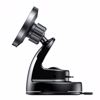 Automobilinis laikiklis Joyroom "JR-ZS240" juodas (bevielis krovimas 15W) (magnetinis / lipinamas)