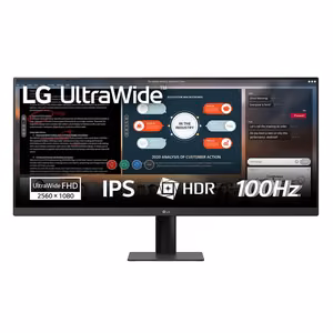 LG 29U511A-B kompiuterio monitorius 73,7 cm (29") 2560 x 1080 pikselių WFHD LCD juodas
