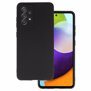 Galinis dėklas MATT, skirtas SAMSUNG GALAXY A52/A52S, juodos spalvos