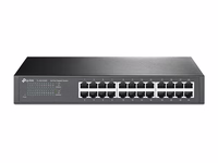 TP-Link TL-SG1024D Ne-valdomas Gigabit Ethernet (10/100/1000) Pilka