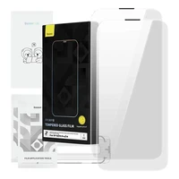 Apsauginis stiklas Baseus Corning iPhone 13/13 Pro/14 su įmontuotu dulkių filtru