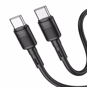Cable USB C to USB C Hoco 3A 60W 1 m X83 black