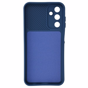Camshield Soft dėklas telefonui Samsung Galaxy A15 4G/5G tamsiai mėlynas