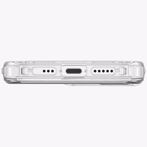 Uniq LifePro Xtreme Magclick зарядный чехол iPhone 17 - прозрачный с блестками